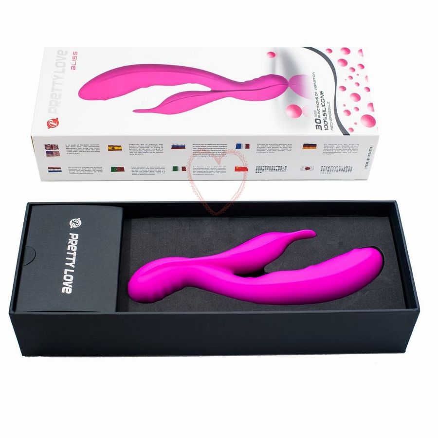 Highgrade Bliss Vibrator & Massager Lilac | 21.0 cm x 3.7 cm | USB Rechargeable | PRETTY LOVE
