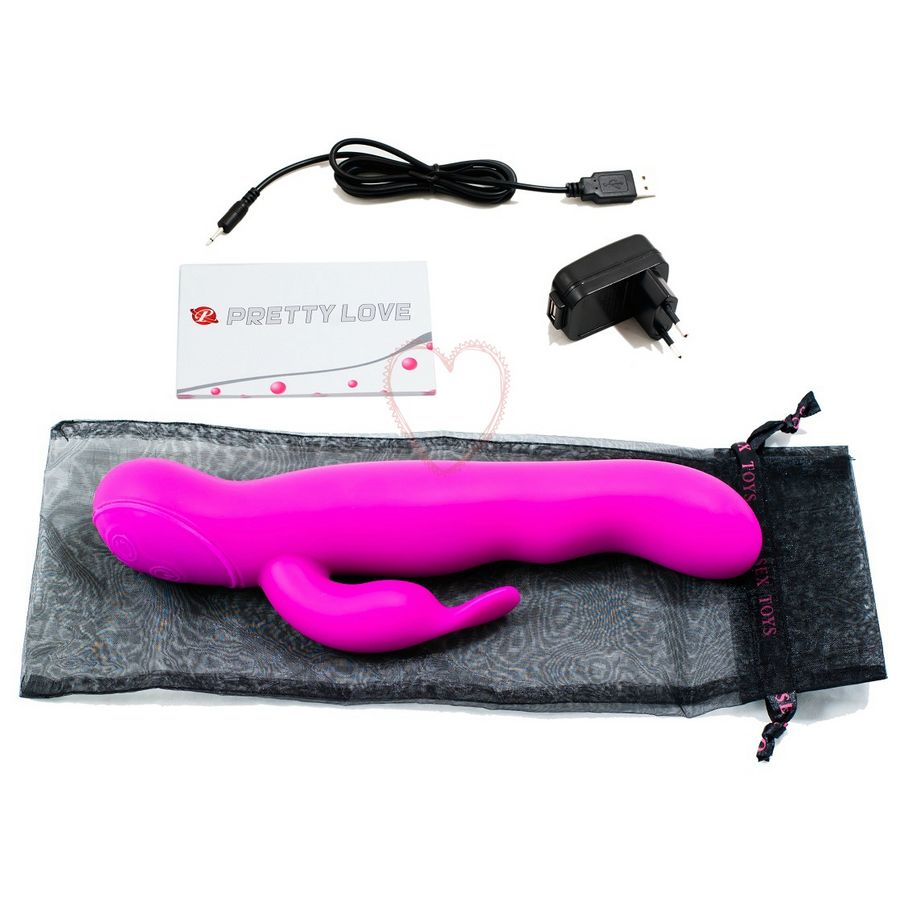 Highgrade Hale Vibrator Rotator Lilac | 23.1 cm x 3.7 cm | PRETTY LOVE