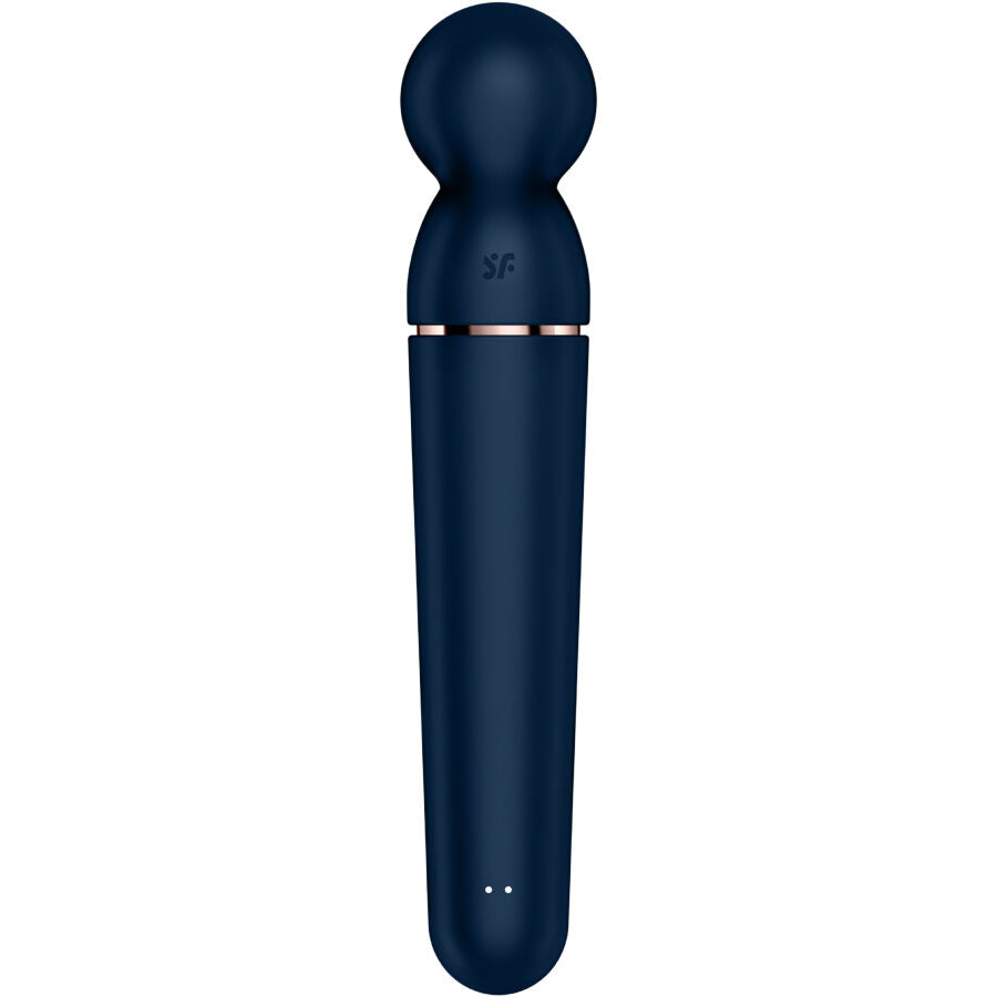 Planet Wand-er Blue - XXL Wand Massager - 60 Vibration Combos - Satisfyer