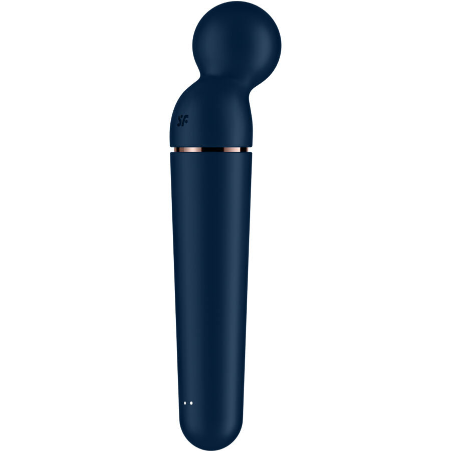 Planet Wand-er Blue - XXL Wand Massager - 60 Vibration Combos - Satisfyer