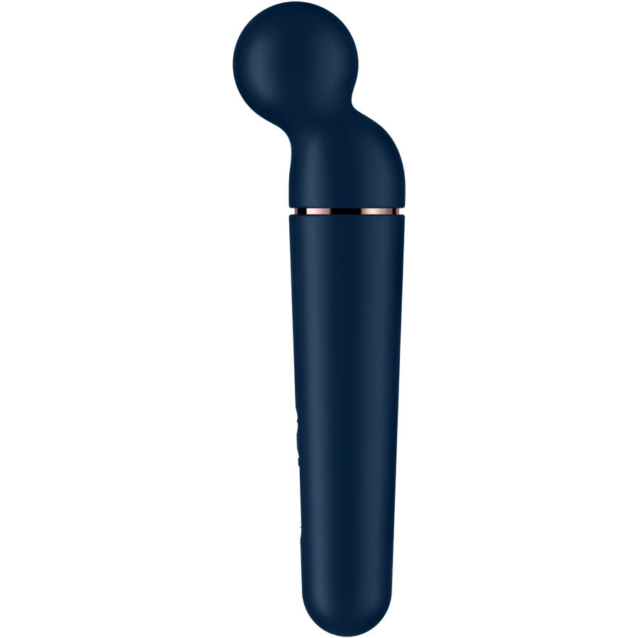 Planet Wand-er Blue - XXL Wand Massager - 60 Vibration Combos - Satisfyer