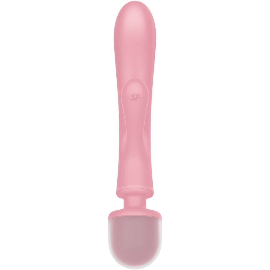 SATISFYER - TRIPLE LOVER RABBIT VIBRATOR MASSAGER GREY