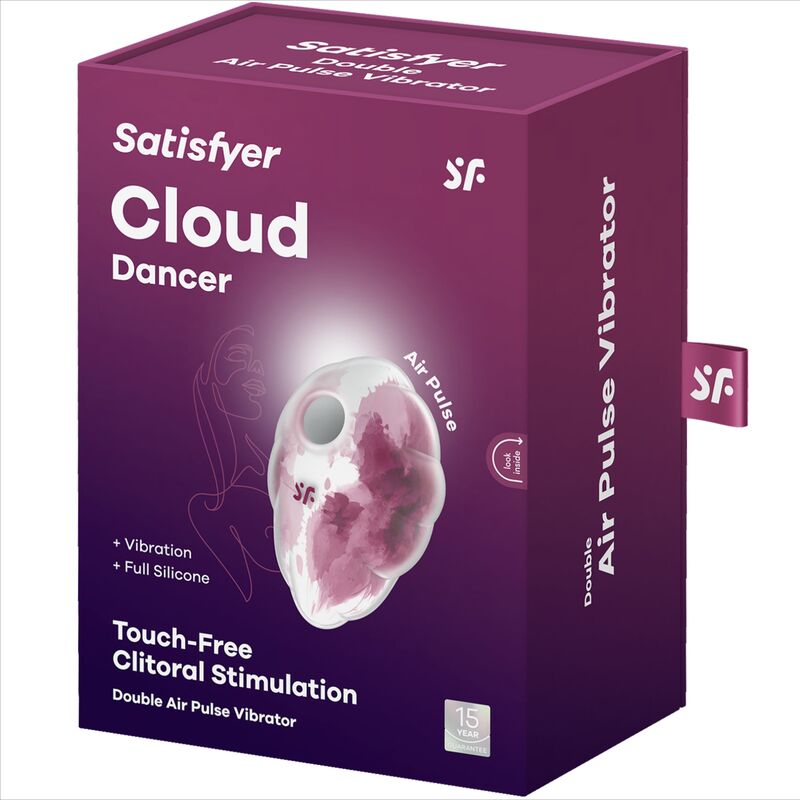 SATISFYER - CLOUD DANCER BLUE AIR PULSE VIBRATOR