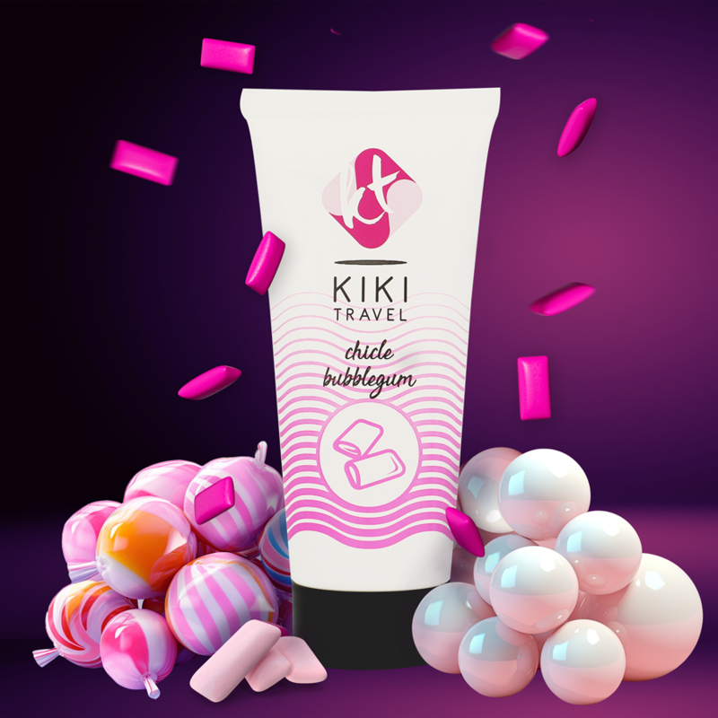 Bubblegum Water-Based Lubricant | 50 ml | KIKÍ TRAVEL