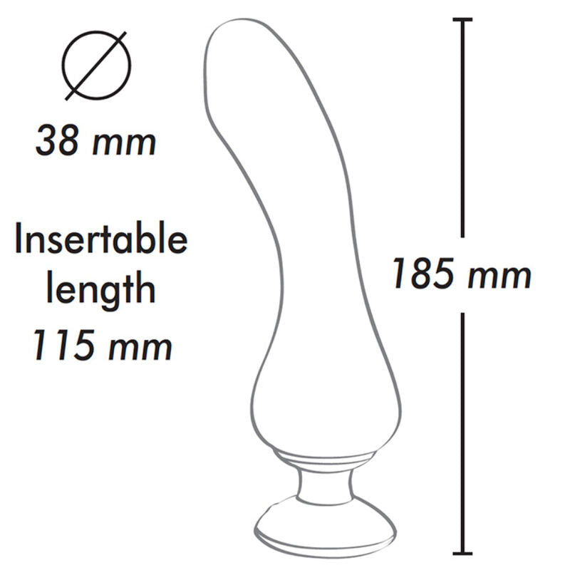 SANYA Intimate Massager — 10 Functions, 5 Intensities — Waterproof — Violet — Shunga