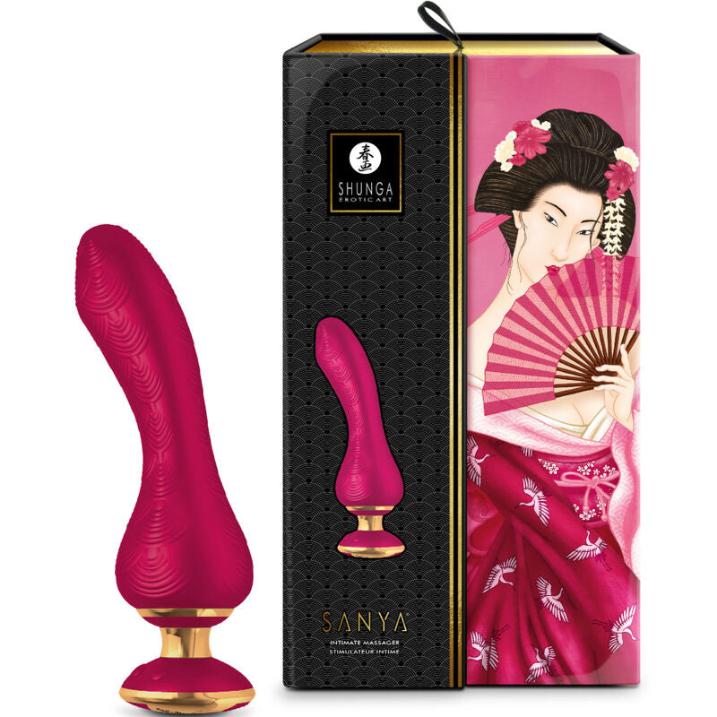SANYA Intimate Massager — 10 Functions, 5 Intensities — Waterproof — Violet — Shunga
