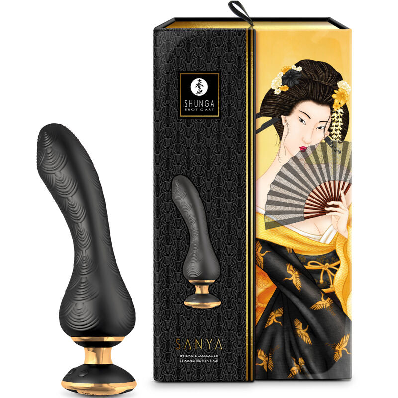 SANYA Intimate Massager — 10 Functions, 5 Intensities — Waterproof — Violet — Shunga