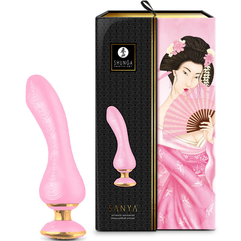 SANYA Intimate Massager — 10 Functions, 5 Intensities — Waterproof — Violet — Shunga