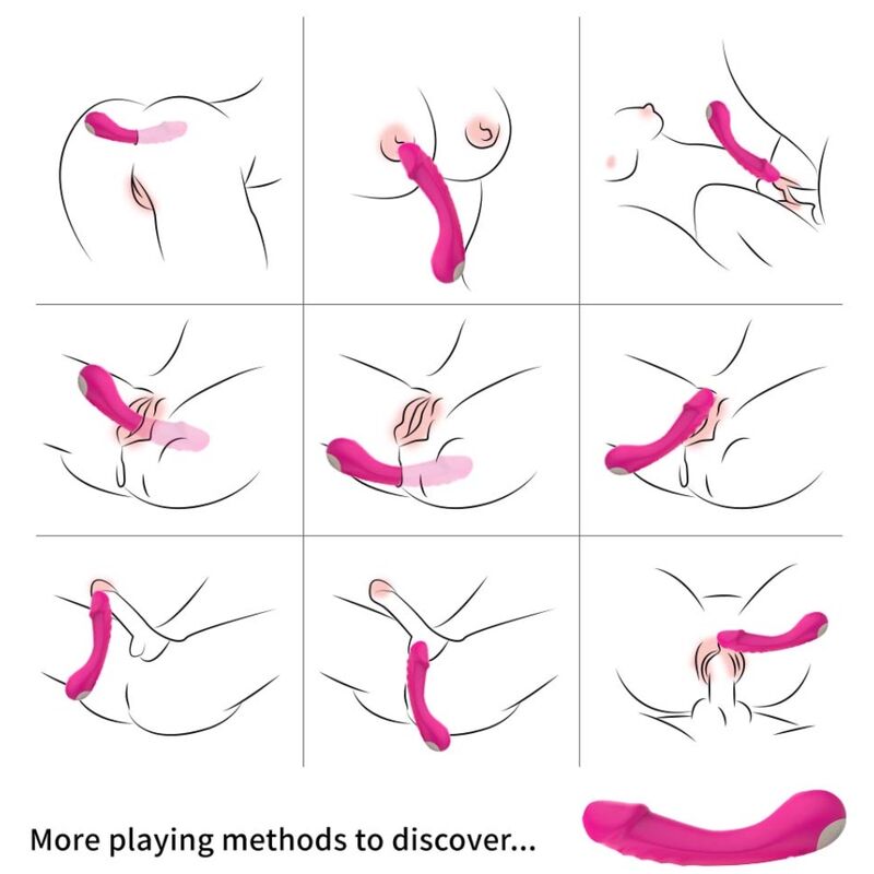 G-Spot Silicone Vibrator Purple | 18.3 cm x 4.0 cm | ARMONY