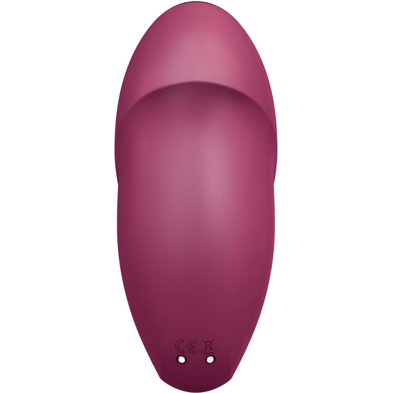 SATISFYER - TAP & CLIMAX 1 LAY-ON VIBRATOR GREY
