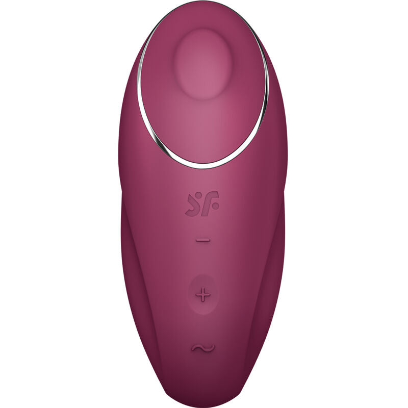 SATISFYER - TAP & CLIMAX 1 LAY-ON VIBRATOR GREY