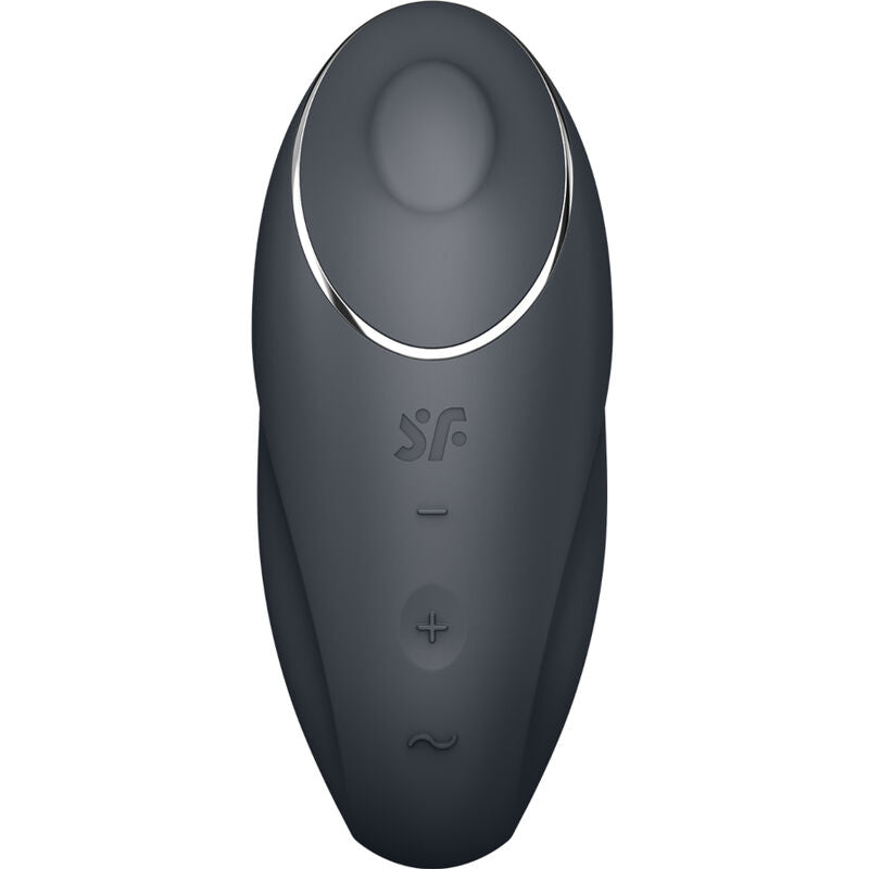SATISFYER - TAP & CLIMAX 1 LAY-ON VIBRATOR GREY