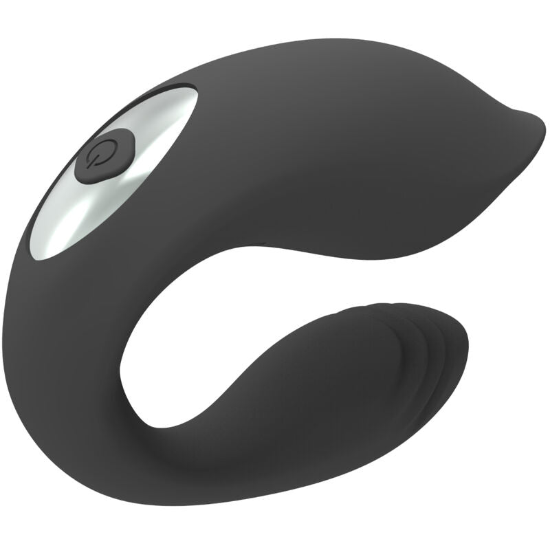 Martha Remote-Controlled Couples Vibrator Black | 10.0 cm x 4.0 cm - Armony