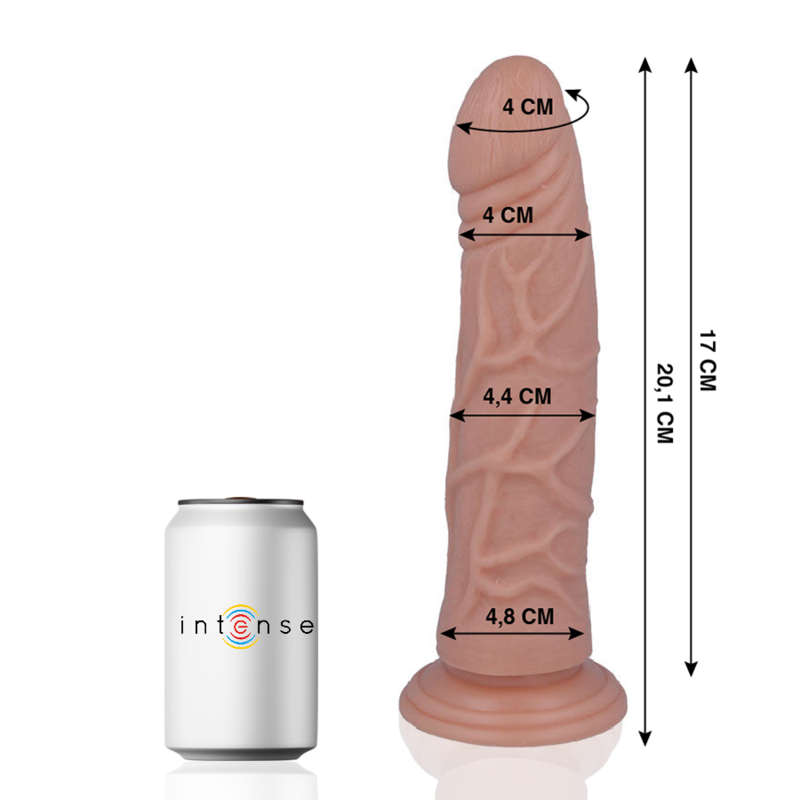 Realistic Dildo 20.1 cm x 4.4 cm Suction Cup – MR INTENSE