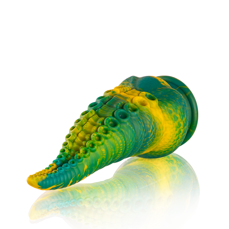 Cetus Green Tentacle Dildo – 17 cm × 6.5 cm – EPIC
