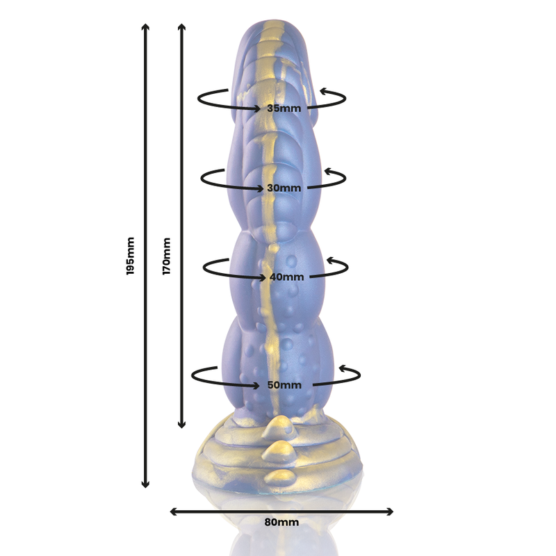Poseidon Silicone Dildo 22.0 cm × 5.0 cm – EPIC