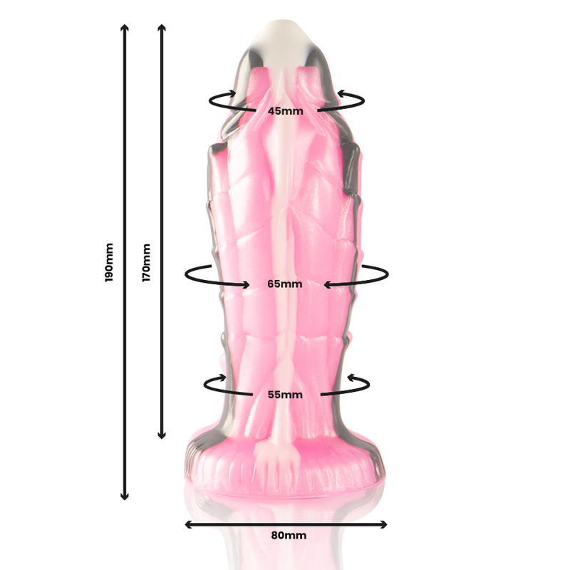 Triton Silicone Dildo – 19.0 cm × 6.5 cm – EPIC