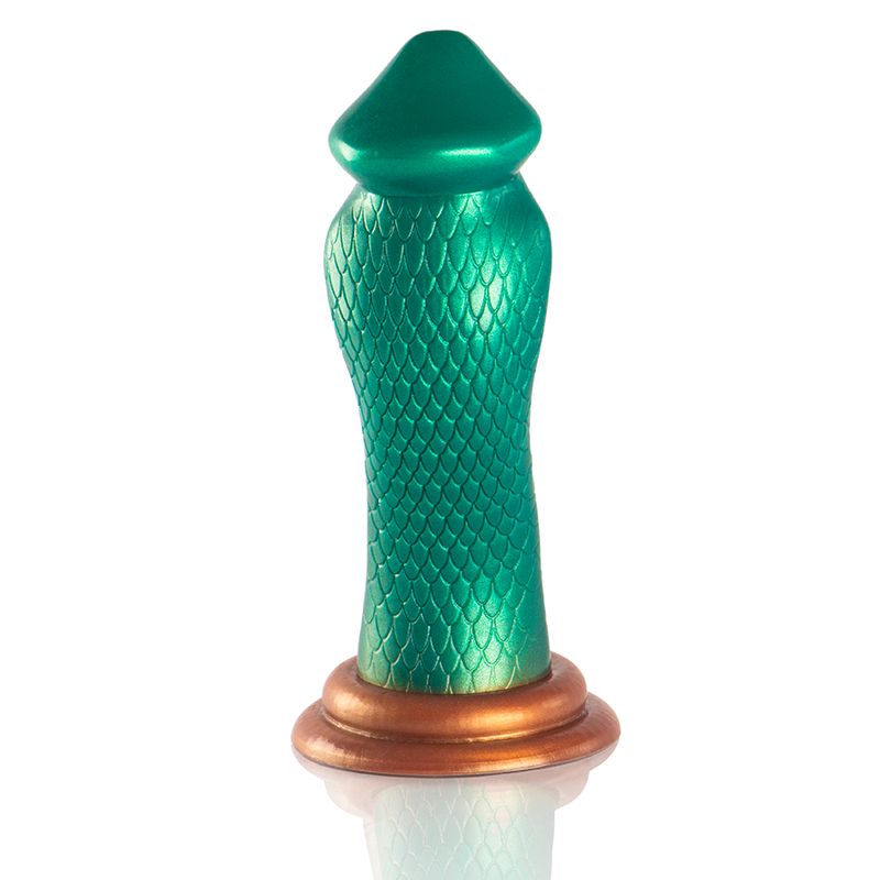 PYTHON Cobra Green Silicone Dildo 20.5 cm