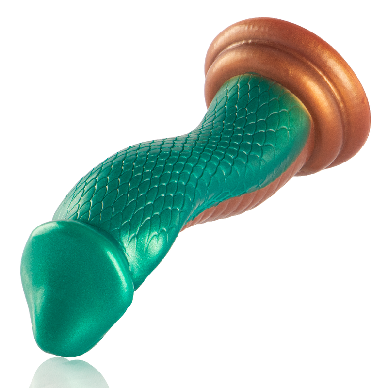 PYTHON Cobra Green Silicone Dildo 20.5 cm