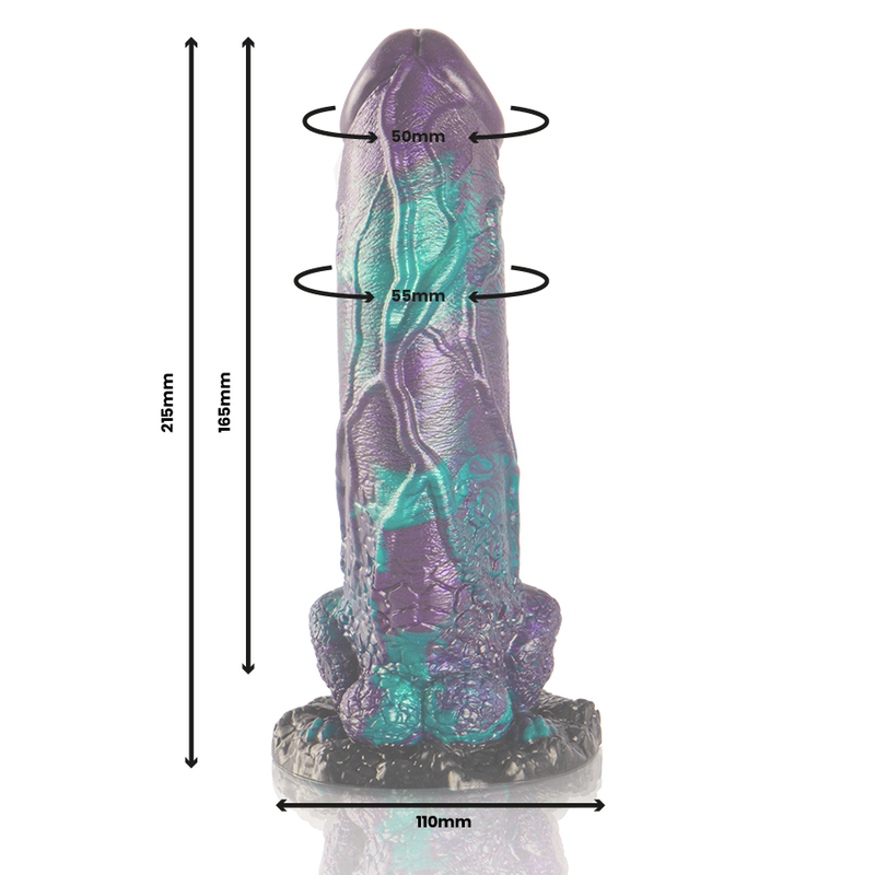Basilisk Silicone Dildo 21.5 cm × 5.5 cm – EPIC