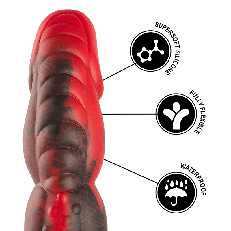 Ares Silicone Dildo – Fighting Passion | 19.5 cm x Ø 5.0 cm | EPIC CYBERSILICOCK
