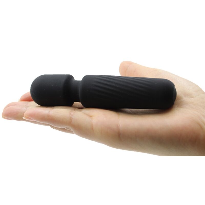 Your Magic Mini Massager and Vibrator - Rechargeable - 10 Vibrations - Black - ARMONY