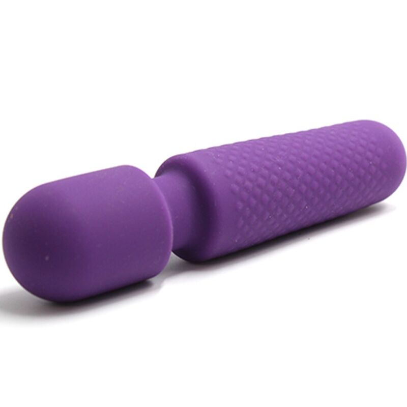 Your Magic Wand Dots Mini Massager – Rechargeable – 10 Modes – Purple – Armony
