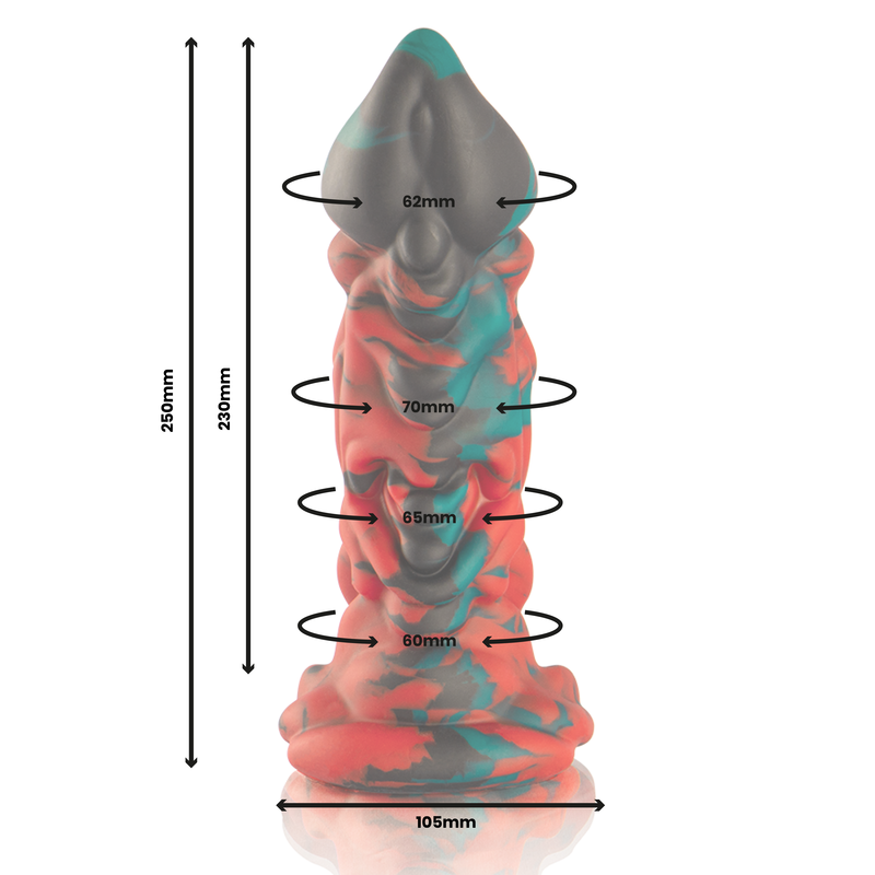 Phobos Silicone Dildo 25 cm × 7.0 cm – EPIC