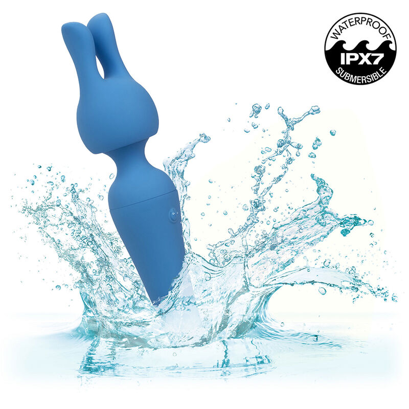 Couture Body Wand Kit | 10 Speeds, 2 Attachments | Waterproof | Blue | CalExotics