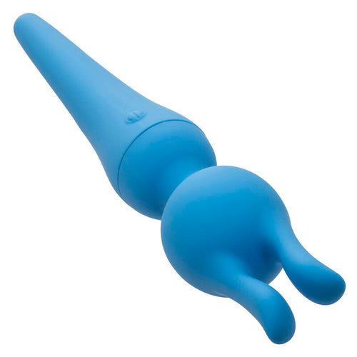 Couture Body Wand Kit | 10 Speeds, 2 Attachments | Waterproof | Blue | CalExotics