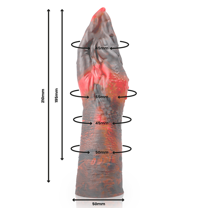 EPIC Lilith Evil Demon M – Realistic Hand Dildo
