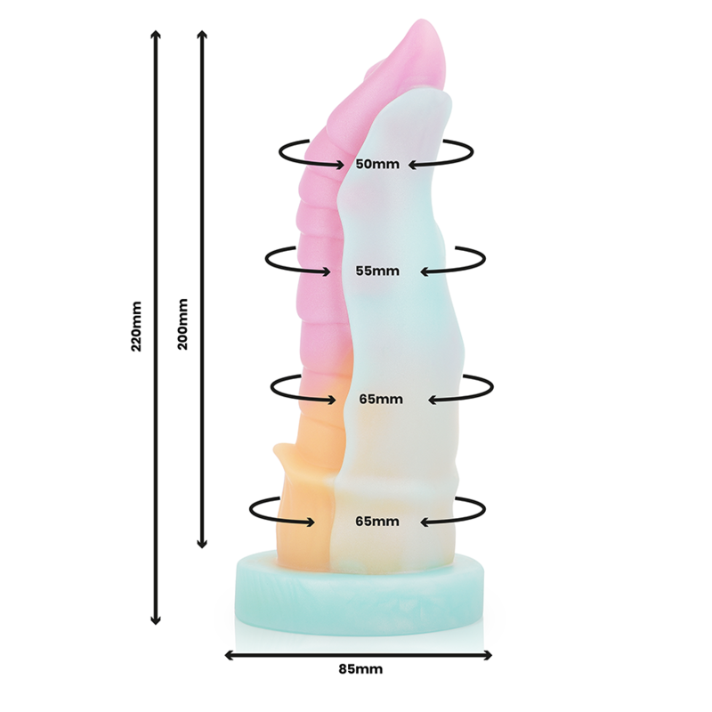Kelpie Liquid Silicone Dildo 22 cm × 6.0 cm – EPIC