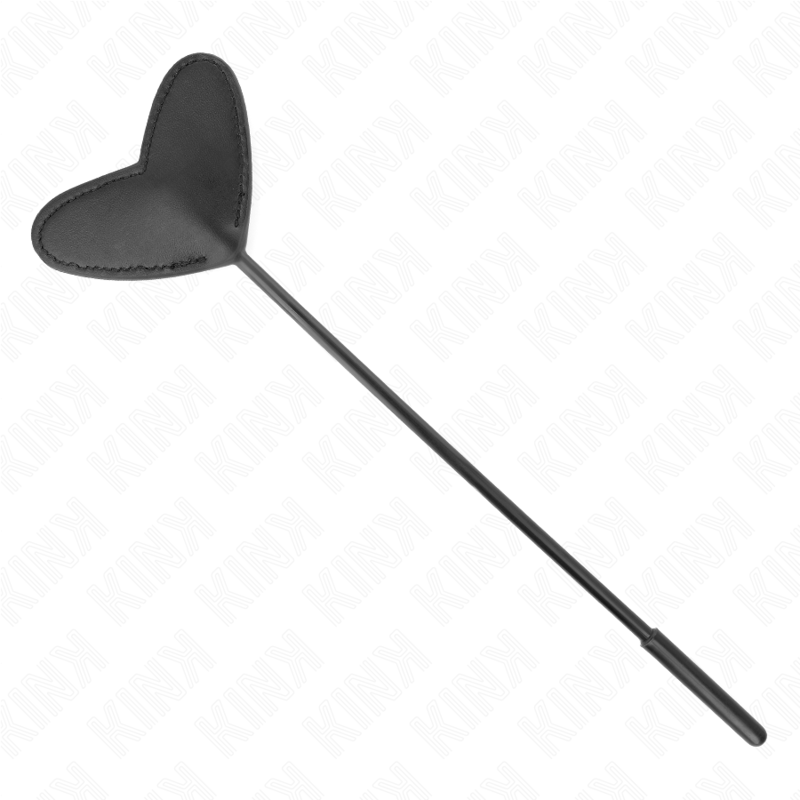 Black Heart-Shaped Paddle 33×10 cm – KINK