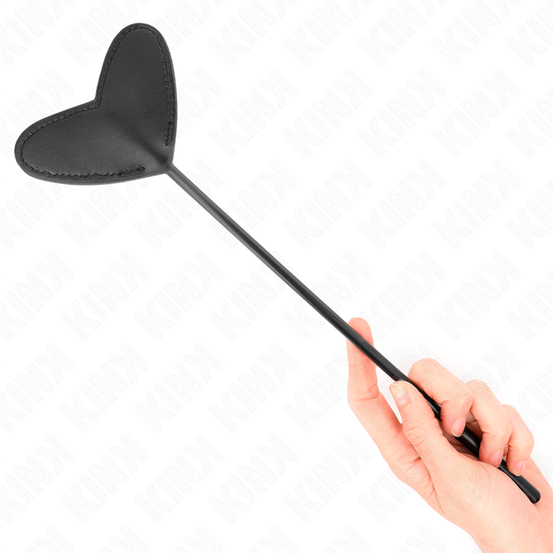 Black Heart-Shaped Paddle 33×10 cm – KINK