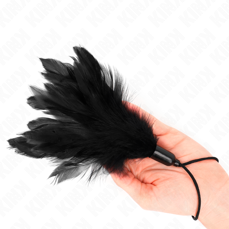 Feather Tickler with Rope Handle & Plastic Base 15 cm – KINK