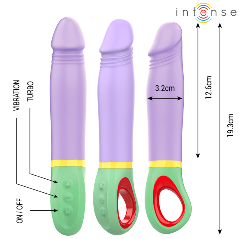 Velma Classic Silicone Vibrator – INTENSE