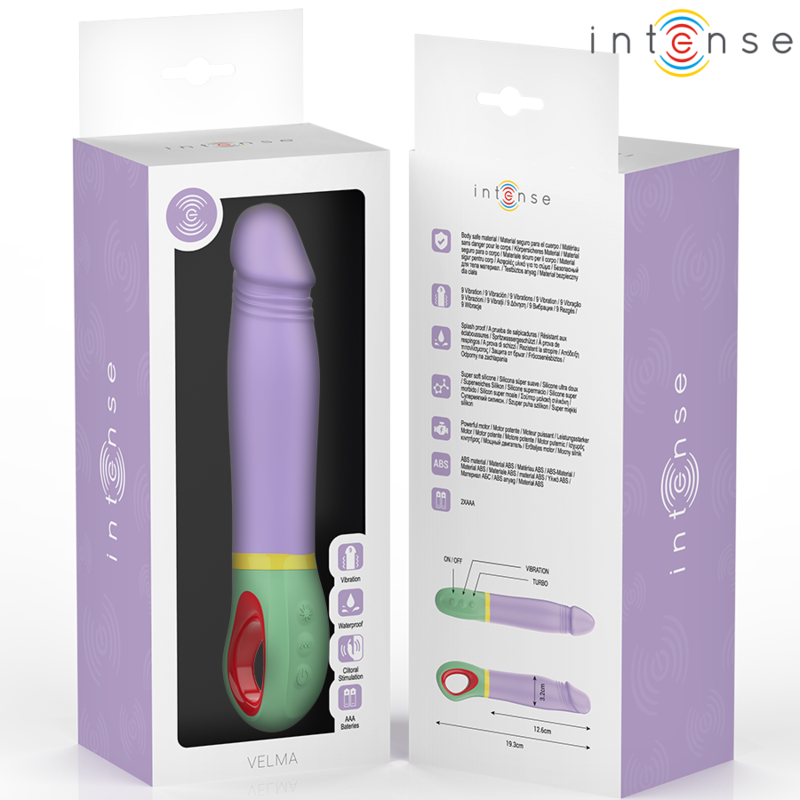 Velma Classic Silicone Vibrator – INTENSE
