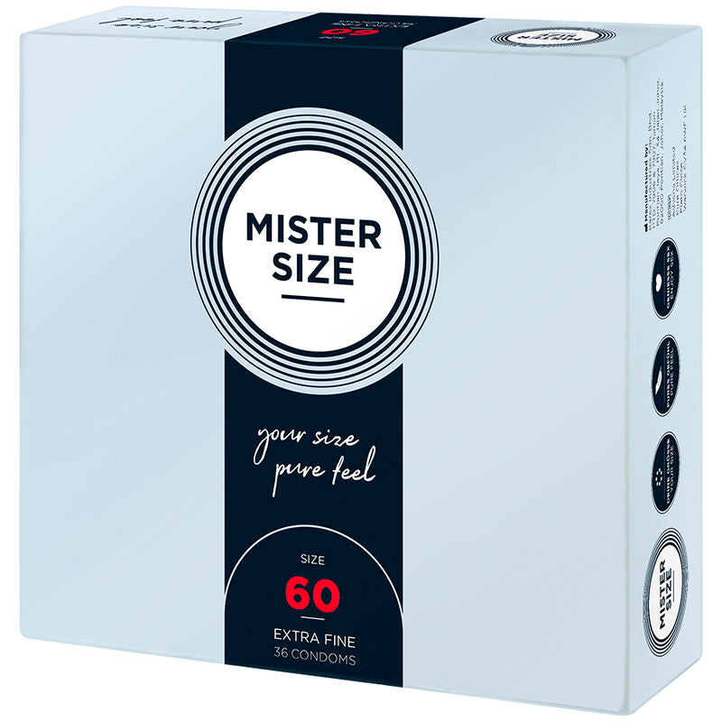 MISTER SIZE Condoms XL 60 mm - 36 units
