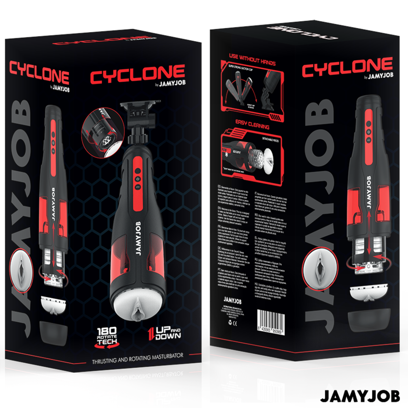 Cyclone Automatic Thrusting & Rotating Stroker | 10×10 Modes | JAMYJOB