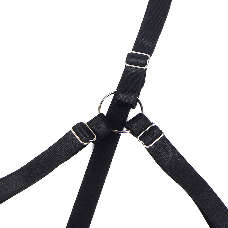 SUBBLIME - 955199 BRA SET WITH ADJUSTABLE BLACK BOW S/M