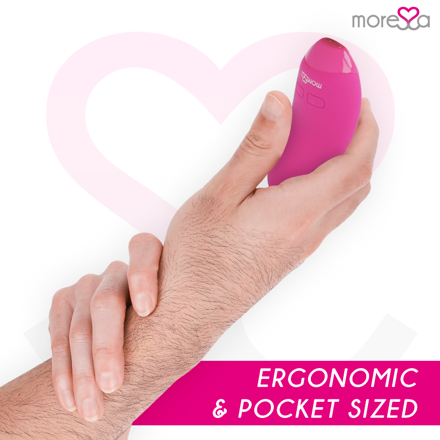 Blossom Pink Mini Vibrator 7.8 cm x 4.0 cm - 6 Modes - MORESSA