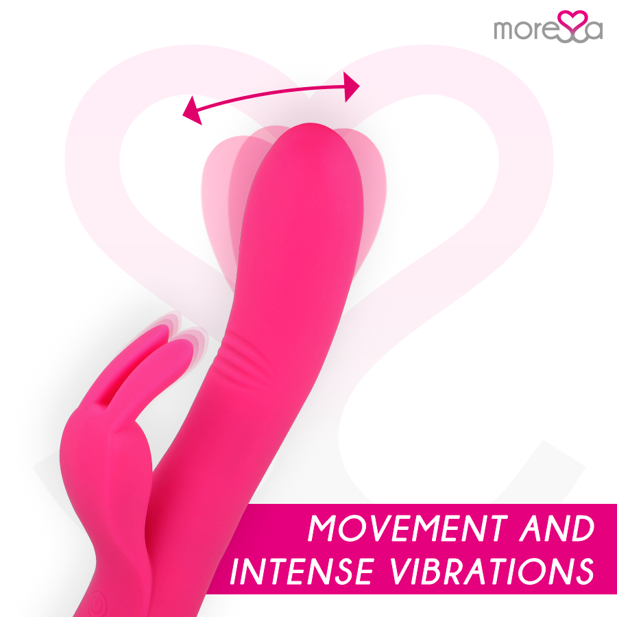Ethan Waving Rabbit Dual-Motor Silicone Vibrator 20.5 cm – MORESSA