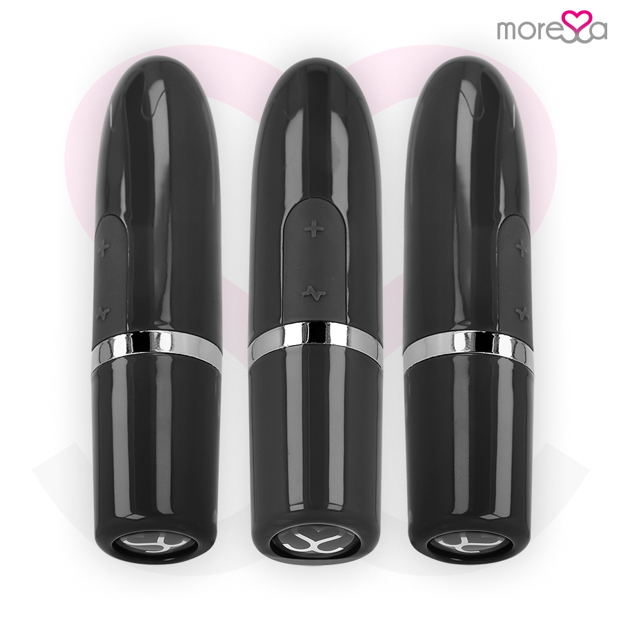 IVY Travel Lipstick Vibrator Black - 9.0 cm x 2.2 cm - Moressa
