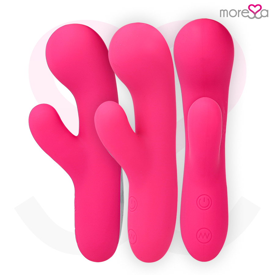 Jerry Premium Silicone Dual-Motor Rabbit Vibrator -MORESSA
