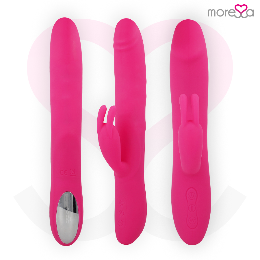 Molly Premium Silicone Rabbit Vibrator | 20.5 cm x 3.5 cm | MORESSA