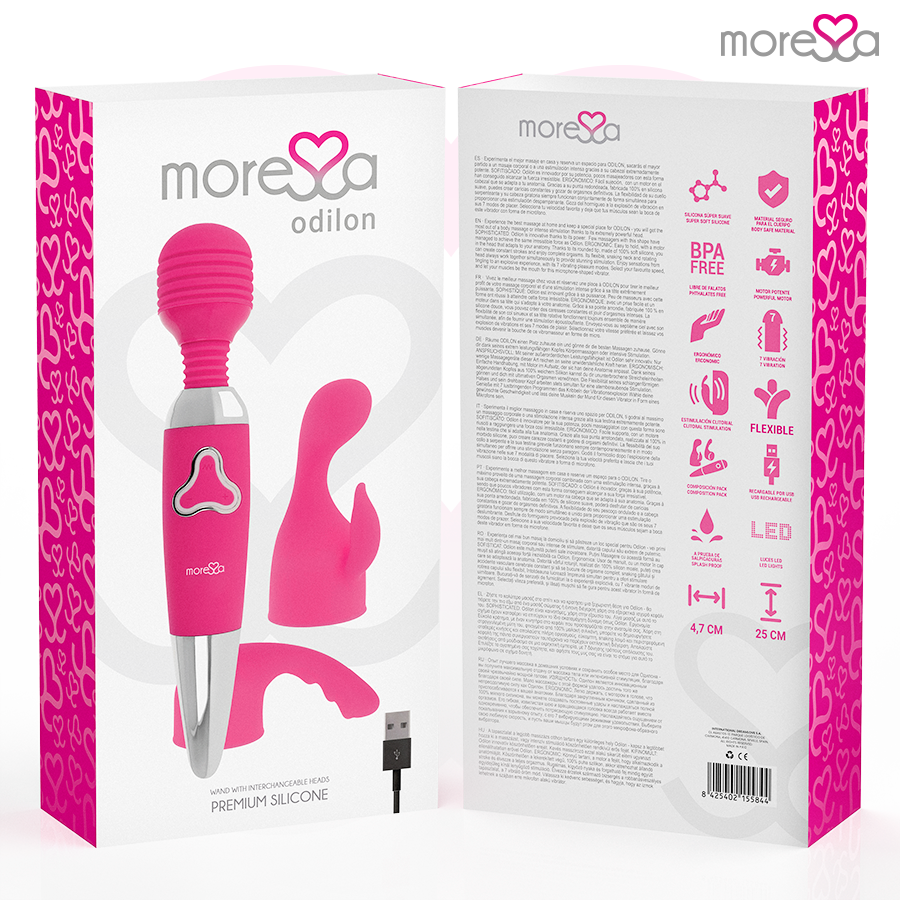 Premium Silicone Rechargeable Vibrator – Odilon – MORESSA