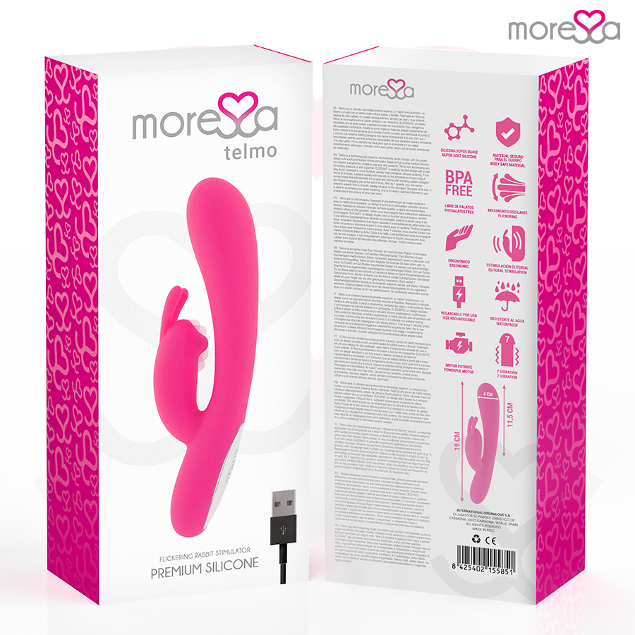 Telmo – Rabbit Vibrator with clitoral and G-spot stimulation