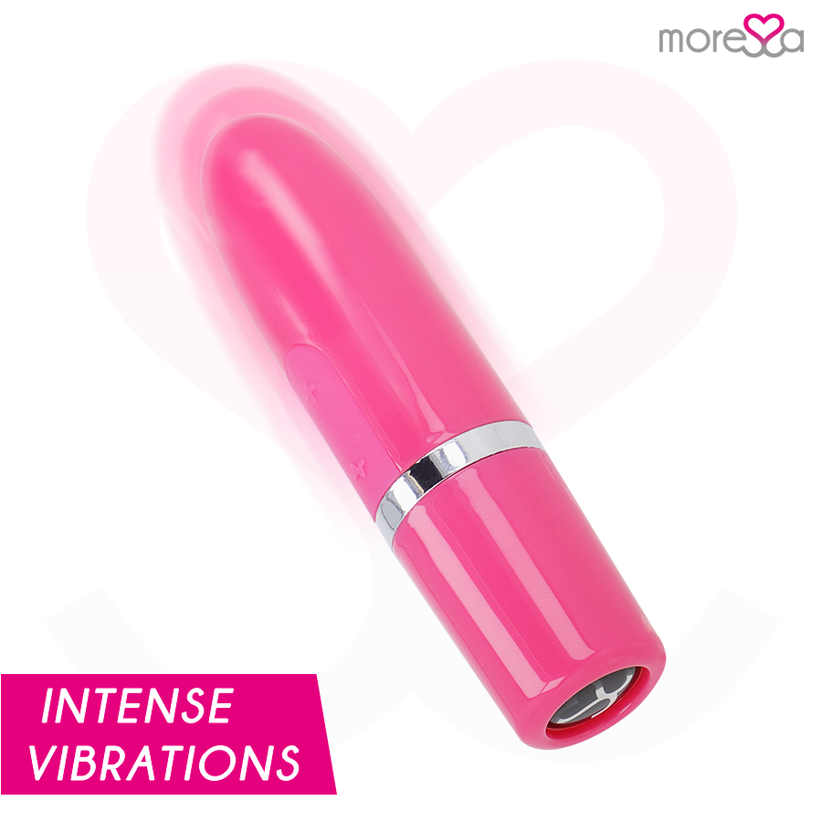 Lipstick Travel Vibrator 9.0 cm x 2.2 cm – Ivy Pink – MORESSA