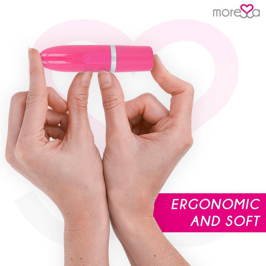 Lipstick Travel Vibrator 9.0 cm x 2.2 cm – Ivy Pink – MORESSA