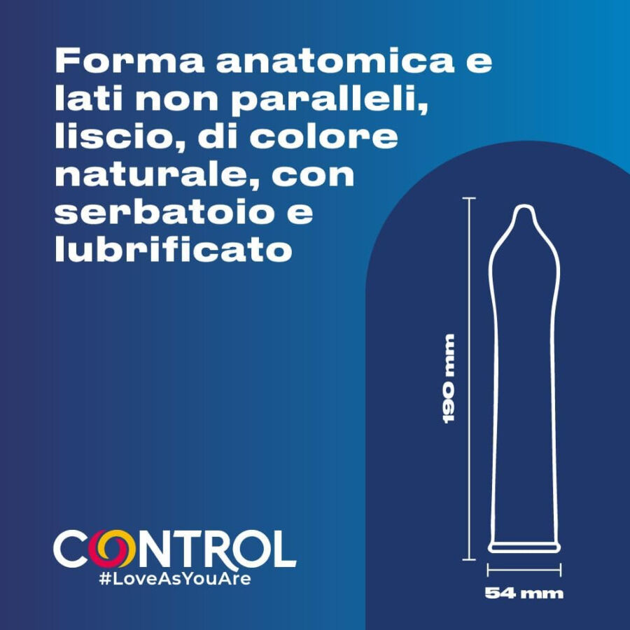 CONTROL Nature Condoms 54 mm – 144 units
